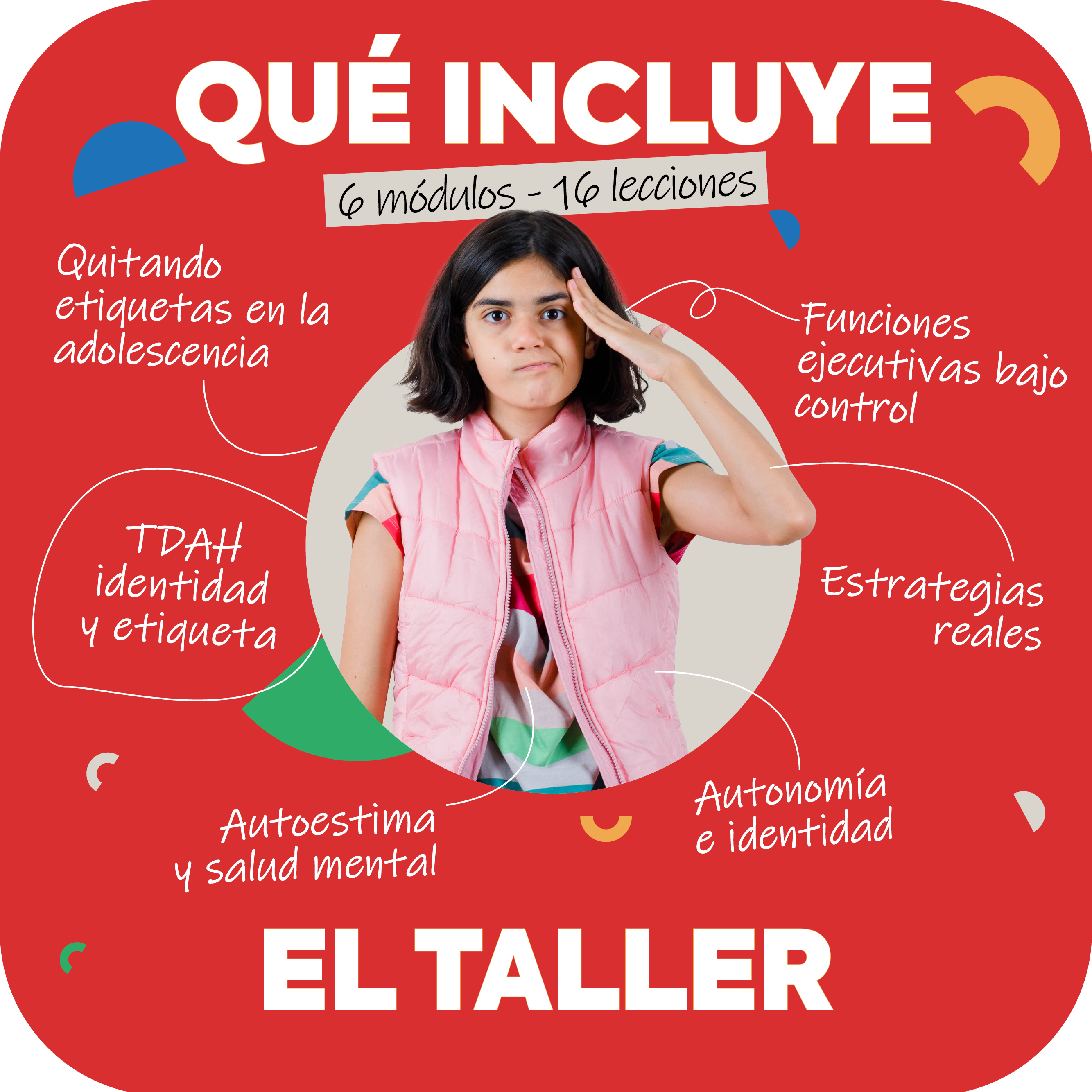 Taller TDAH Adolescencia
