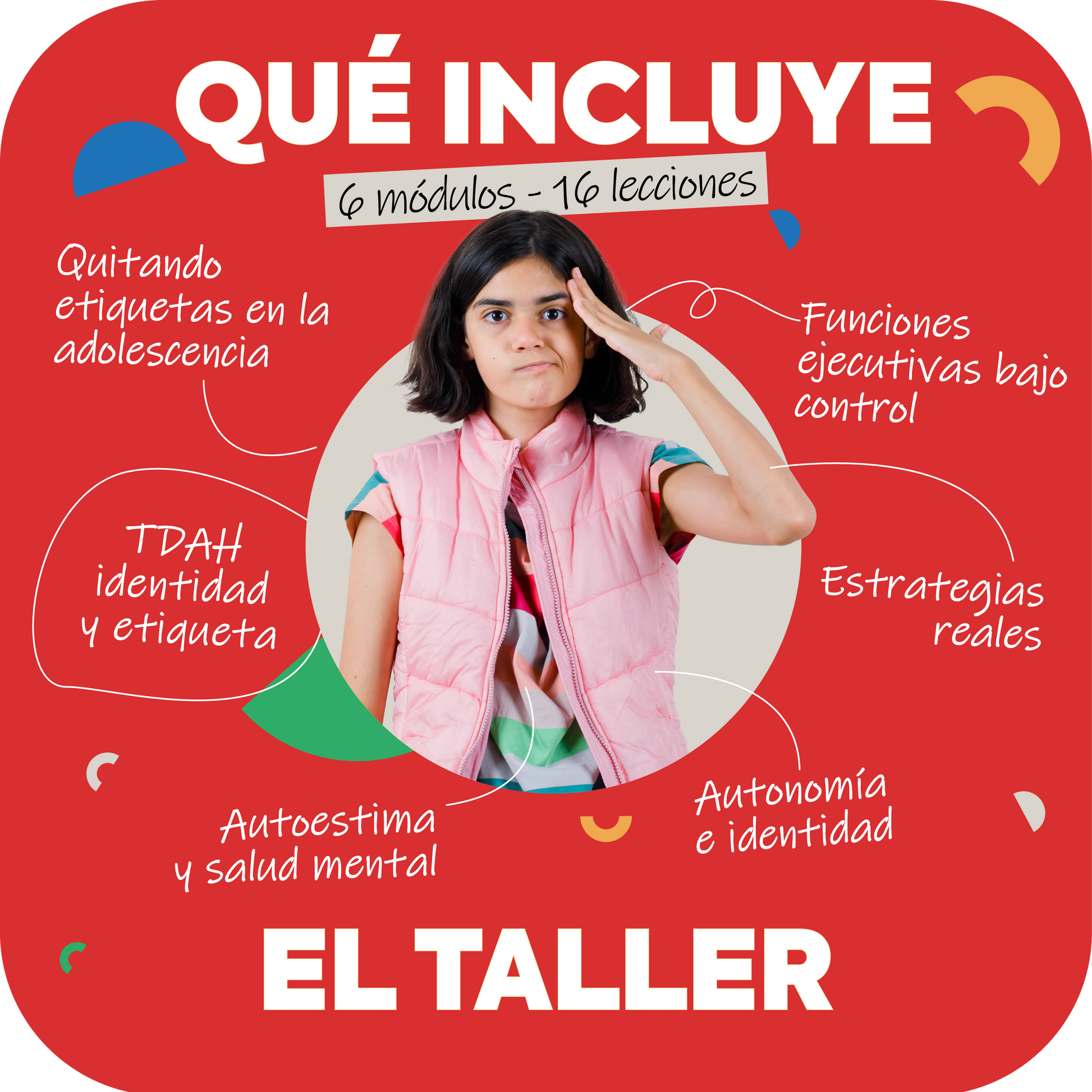 Taller TDAH Adolescencia