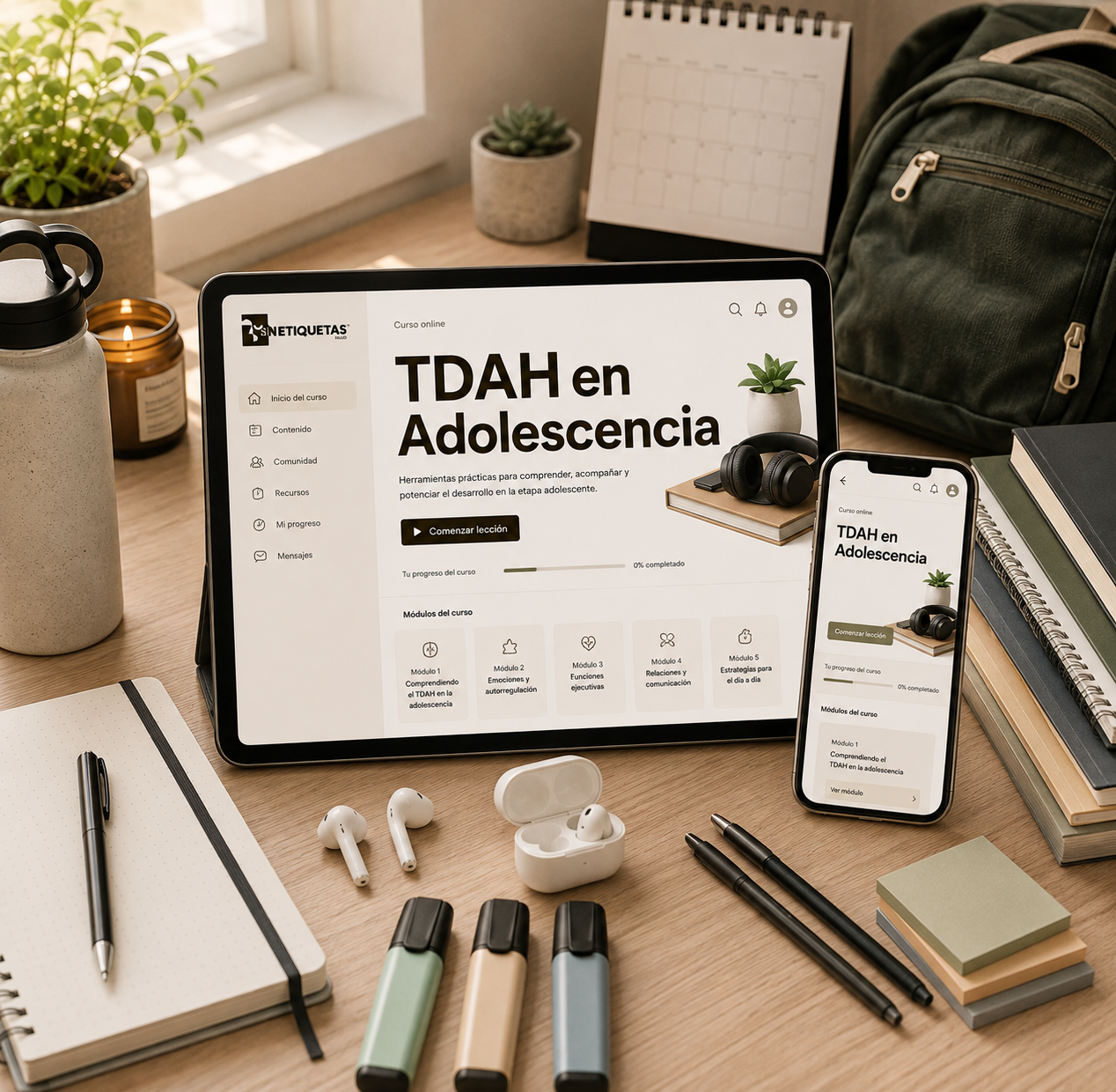 Taller TDAH Adolescencia